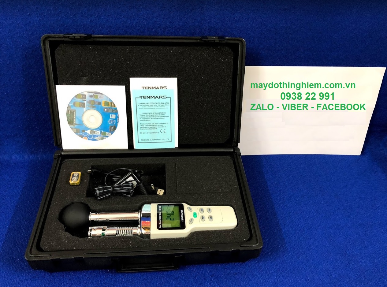 Máy đo bức xạ nhiệt Tenmars TM-188D - maydothinghiem.com.vn - 0938 222 991