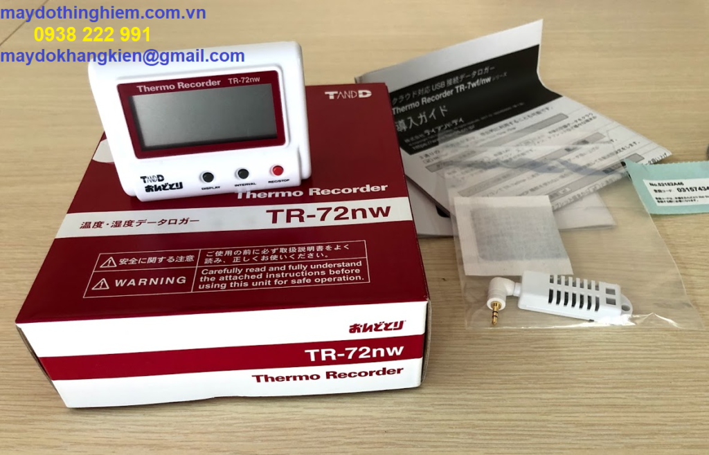 Nhiệt ẩm kế tự ghi T&D TR-72NW - maydothinghiem.com.vn - 0938 222 991