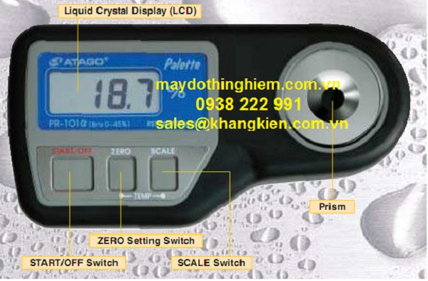 Hướng dẫn sử dụng máy đo độ ngọt Atago PR-32a