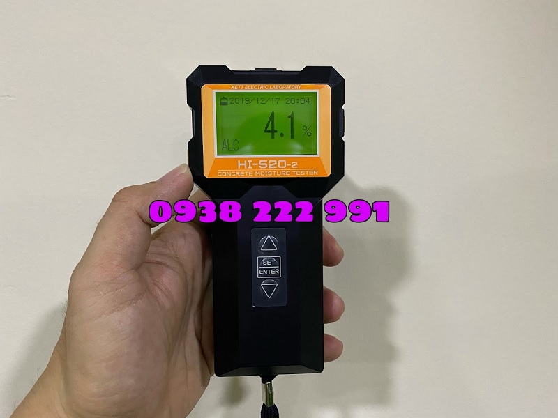 Máy đo độ ẩm bê tông vữa HI-520-2 Kett.jpg