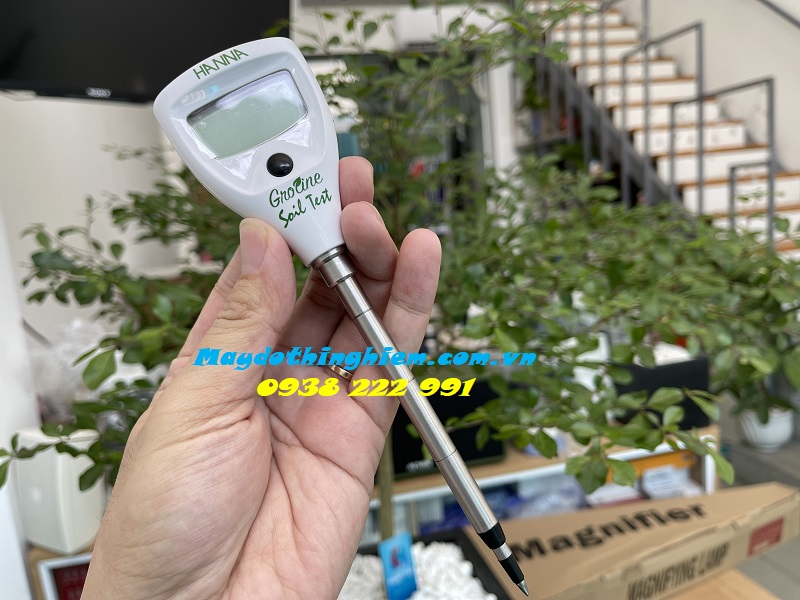 Máy đo EC độ dẫn điện trong đất Hanna HI98331 Máy đo EC độ dẫn điện trong đất Hanna HI98331