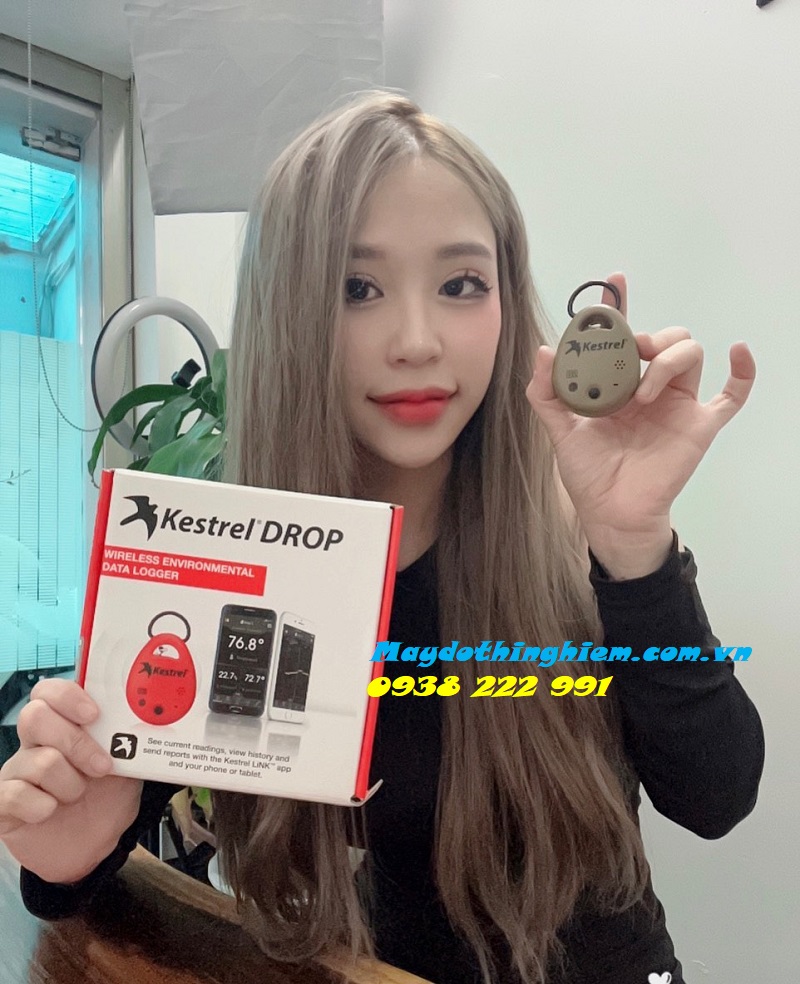 Bộ ghi dữ liệu nhiệt độ & độ ẩm không dây Kestrel DROP D2 Bộ ghi dữ liệu nhiệt độ & độ ẩm không dây Kestrel DROP D2